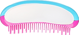 Щітка для волосся, блакитна з білим - Twish Spiky 1 Hair Brush Sky Blue & White — фото N3
