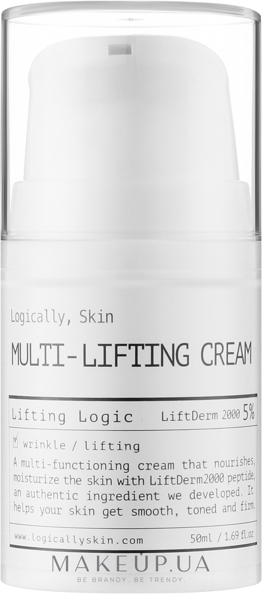 Мультилифтинговый крем - Logically, Skin Multi Lifting Cream — фото 50ml