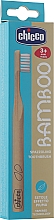 Бамбуковая зубная щетка, голубая - Chicco — фото N2
