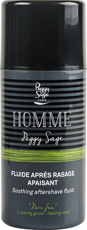 Флюид после бритья - Peggy Sage Homme Soothing Aftershave Fluid — фото N1