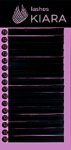 Ресницы для наращивания C 0,07 (12 mm) - Kiara Lashes  — фото N1