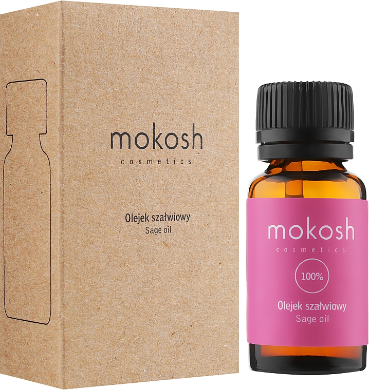 Масло косметическое "Шалфей" - Mokosh Cosmetics Sage Oil — фото N3
