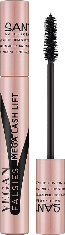 Біотуш із ефектом накладних вій - Sante Vegan Falsies Mascara — фото N1