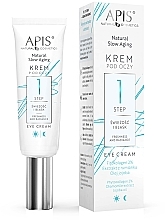 Парфумерія, косметика Крем для шкіри навколо очей - APIS Professional Natural Slow Aging Step 1 Freshness And Radiance Eye Cream