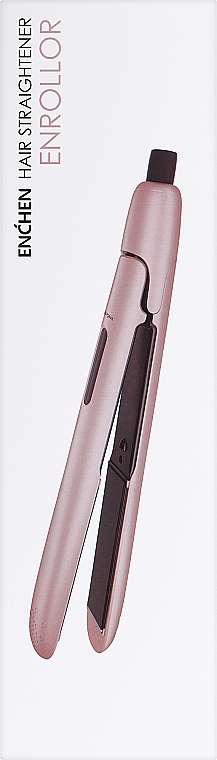 Щипцы для волос - Enchen Hair Curling Iron Enrollor Pink/White EU — фото N2