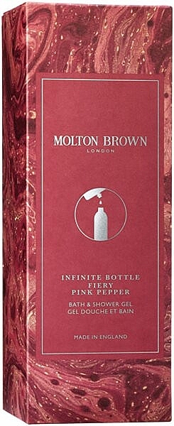 Molton Brown Fiery Pink Pepper Infinte Bottle Limited Edition - Гель для ванны и душа — фото N3