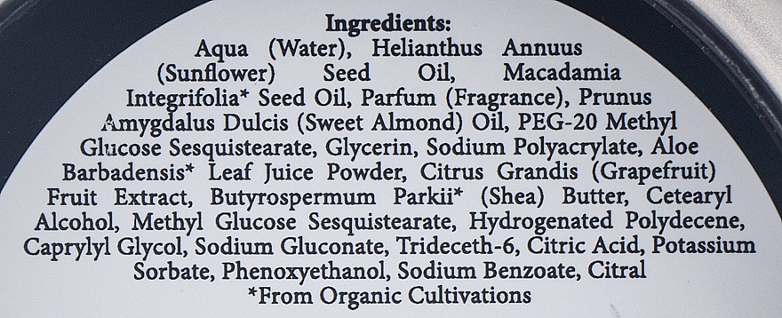 Крем-масло для тела "Грейпфрут" - Fresh Line Fresh Bar Body Body Butter Grapefruit — фото N4