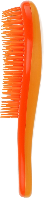 Щітка масажна для розплутування кучерявого та дитячого волосся, помаранчева - Beter Deslia — фото N3