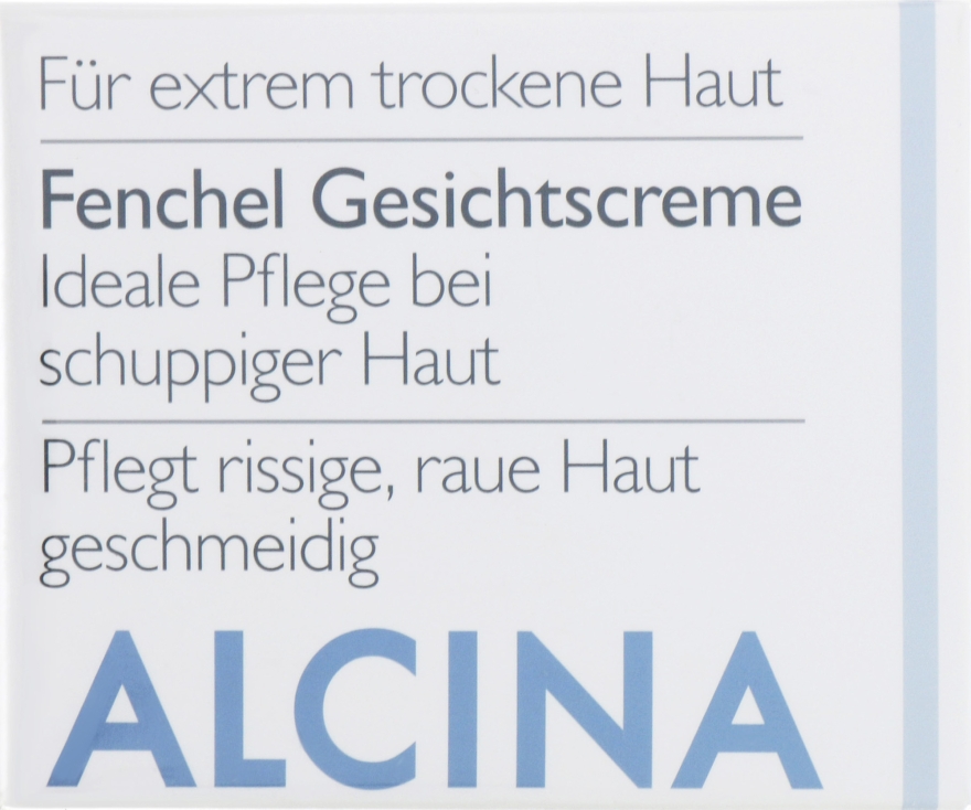 Крем для лица Фенхель - Alcina T Facial Cream Fennel — фото N3