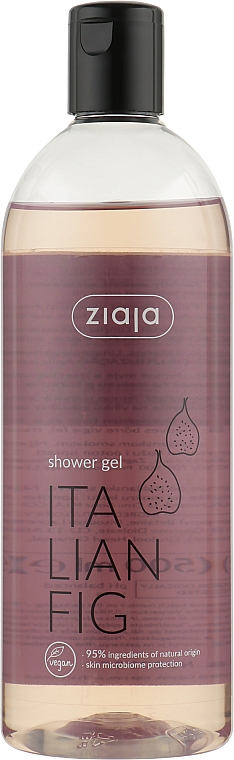 Гель для душу "Італійський інжир" - Ziaja Shower Gel
