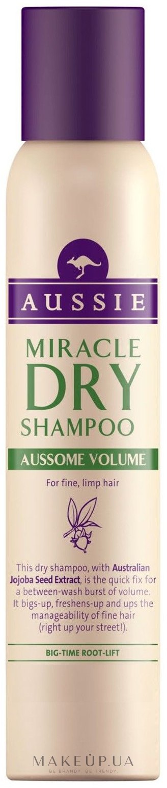 Som svar på Let Tilståelse Aussie Miracle Dry Shampoo Aussome Volume - Сухой шампунь для объема волос:  купить по лучшей цене в Украине | Makeup.ua