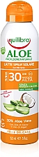 Солнцезащитный спрей-молочко с алоэ SPF 30 - Equilibra Sun Aloe Spray Milk Spf 30 Delicate Skin  — фото N1