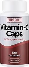 Пищевая добавка "Витамин С", 1000 мг, капсулы - PureGold Vitamin-C Caps — фото N1