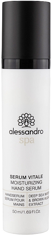 Сыворотка для рук - Alessandro International Spa Serum Vitale Moisturizing Hand Serum Salon Size — фото N1
