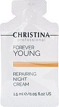 Духи, Парфюмерия, косметика Ночной крем «Возрождение» - Christina Forever Young Repairing Night Cream (пробник)