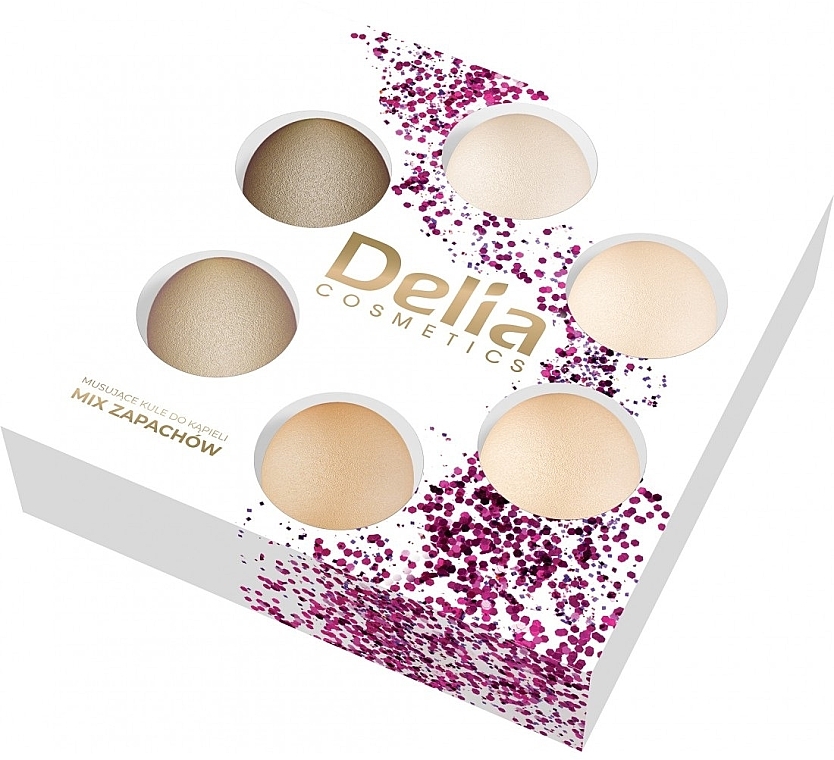 Набір - Delia Mix Bath Bombs (bath/bombs/6X100g) — фото N1