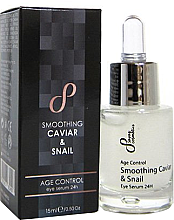 Духи, Парфюмерия, косметика Регенерирующая сыворотка для век - Sayaz Cosmetics Age Control Smoothing Caviar & Snail Eye Serum 24H