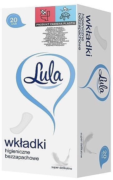 Щоденні прокладки без запаху, 20 шт. - Lula — фото N1