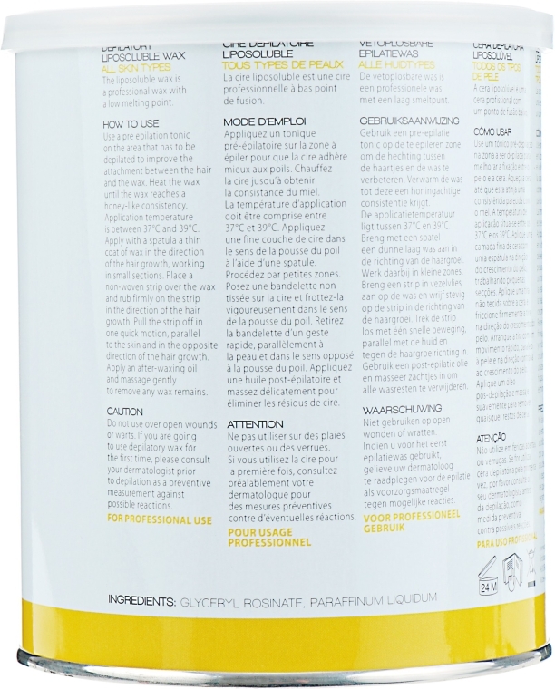 Воск жирорастворимый для всех типов кожи, желтый - Original Best Buy Epil Depilatory Liposoluble Wax — фото N2