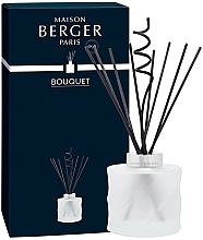 Парфумерія, косметика Аромадифузор без наповнювача, 222 мл, білий - Maison Berger Spiral Bouquet Reed Diffuser Without Scent