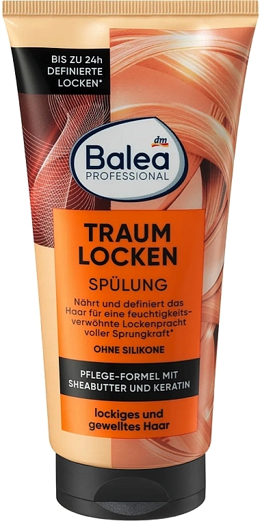 Профессиональный бальзам-ополаскиватель для волнистых волос - Balea Professional Traum Locken