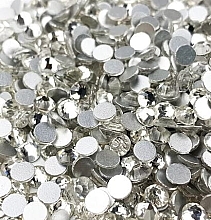 Декоративні кристали з цирконію, розмір SS3, срібло, 1440 шт. - Deni Carte Silver — фото N1