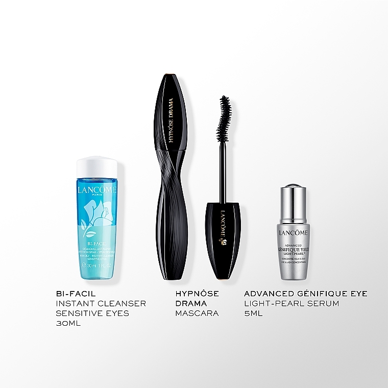 Набір - Lancome Hypnose Drama (mascara/6.5g + lot/30ml + eye/ser/5ml) — фото N2