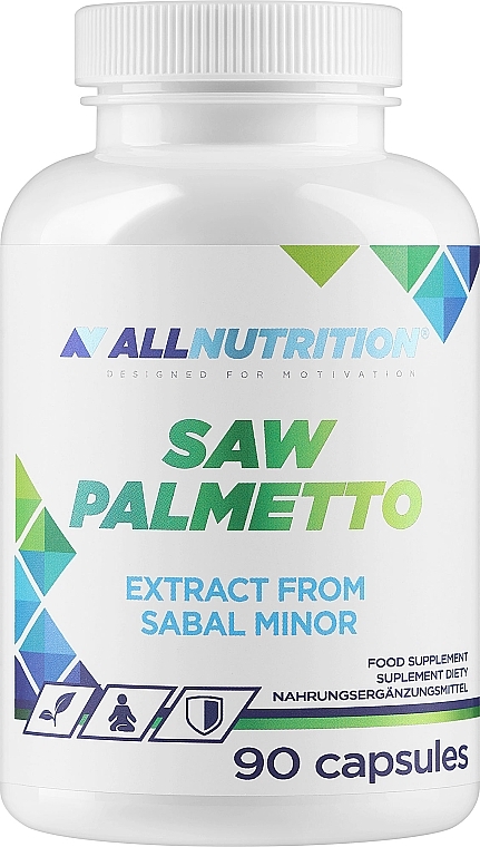 Харчова добавка "Ягоди пальмето" - Allnutrition Adapto Saw Palmetto — фото N1