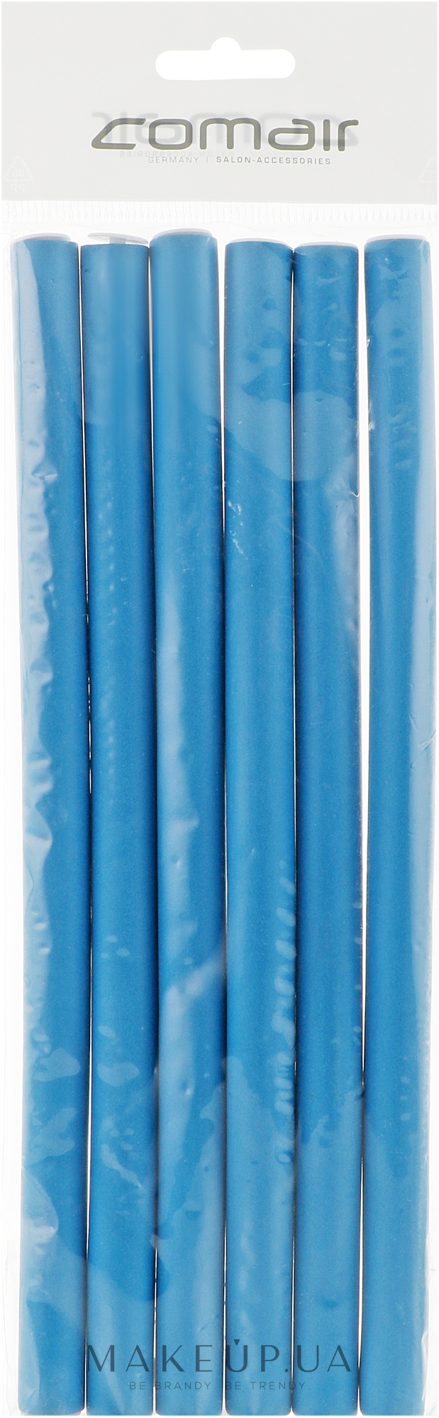Бігуді "Flex" сині 254mm, d14 - Comair — фото 6шт