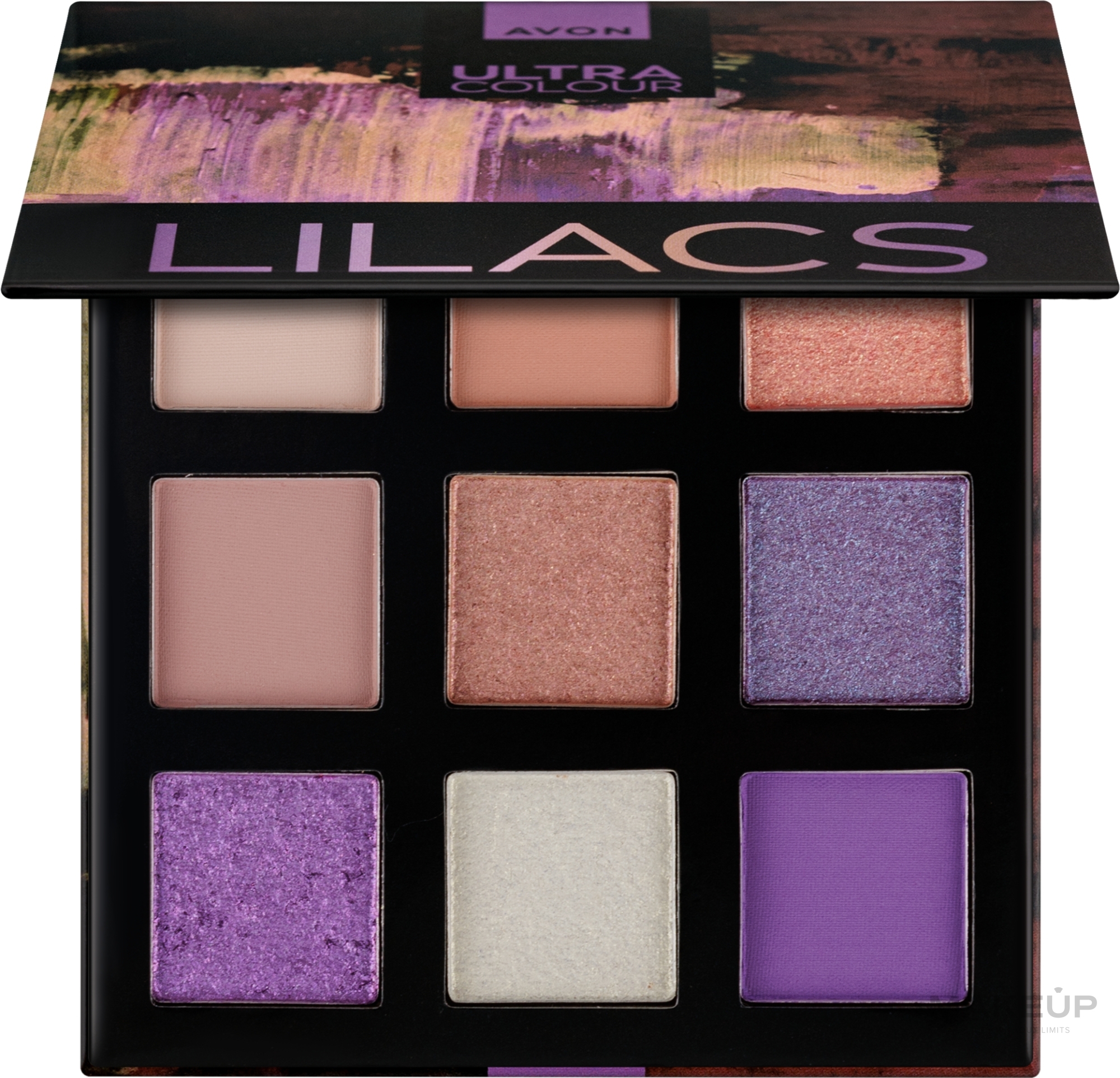 Палетка теней для век - Avon Ultra Colour Eyeshadow — фото Lilacs