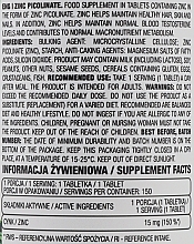 Пищевая добавка "Пиколинат цинка", в таблетках - OstroVit Zinc Picolinate — фото N3