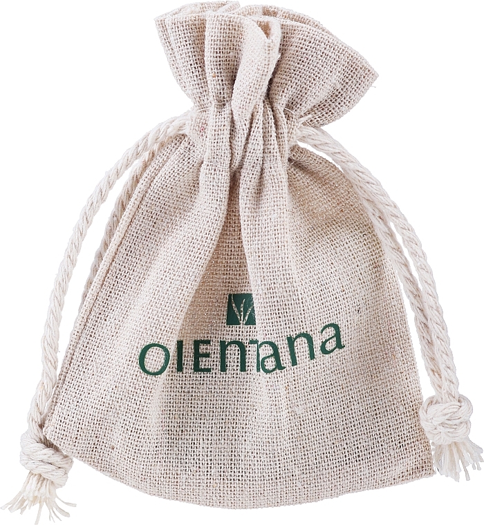 ПОДАРОК! Гуаша для массажа лица, зеленый нефрит с мешочком для хранения - Orientana — фото N2