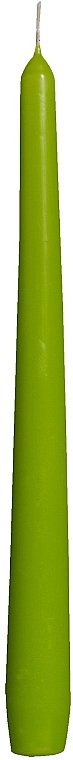 Свічка столова, конусна, лаймова - Bolsius Lime Taper Candle — фото N1