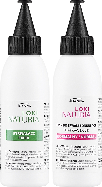 Жидкость для перманентной завивки волос - Joanna Naturia Loki Normal Perm Wave Liquid — фото N2