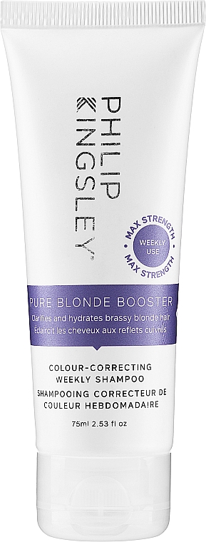 Шампунь-бустер для світлого волосся - Philip Kingsley Pure Blonde Booster Shampoo — фото N1
