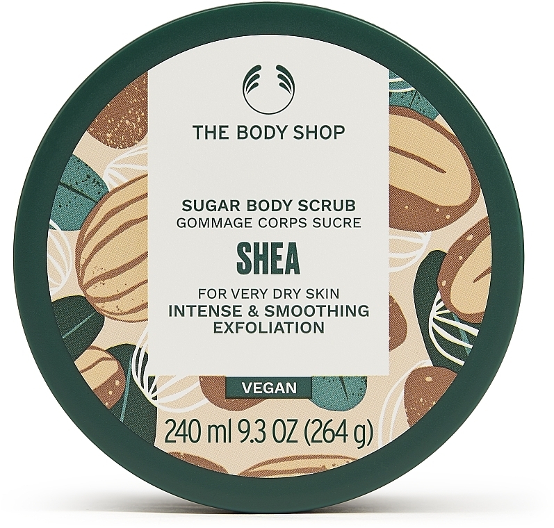 Скраб для тіла "Ші" - The Body Shop Shea Exfoliating Sugar Body Scrub — фото N3