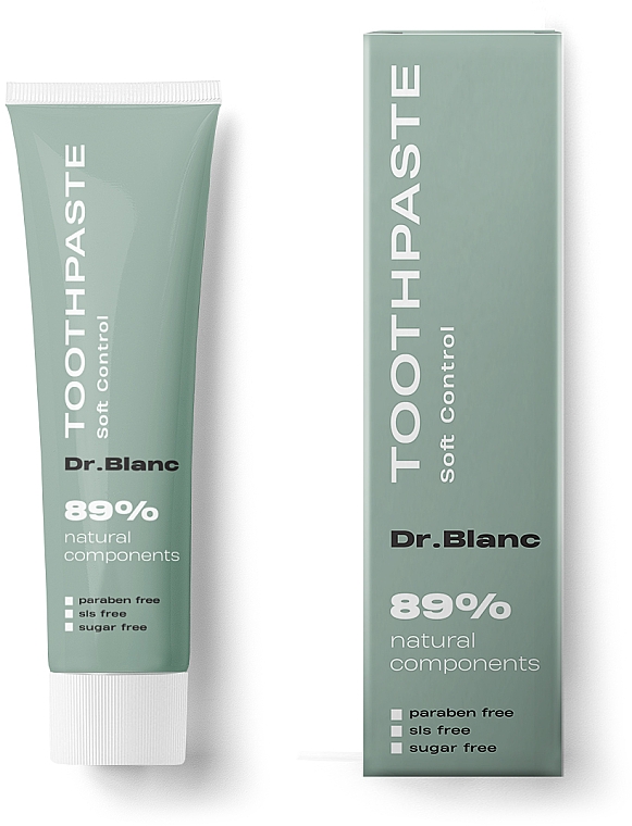 Зубная паста успокаивающая "Soft Control" - Dr.Blanc Toothpaste Green
