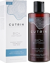 Шампунь від випадіння волосся для чоловіків - Cutrin Bio+ Energy Boost Shampoo For Men * — фото N1