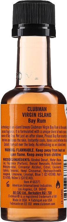 Clubman Pinaud Bay Rum - Лосьон после бритья — фото N2