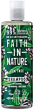 Парфумерія, косметика Шампунь для нормального й жирного волосся "Чайне дерево" - Faith In Nature Tea Tree Shampoo