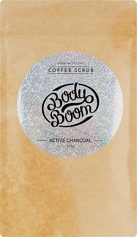 Скраб для тіла - BodyBoom Active Charcoal Coffee Scrub — фото N3