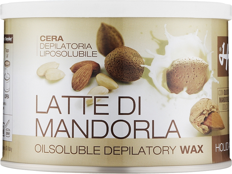 Воск для депиляции "Миндальное молоко" - Holiday Depilatori Wax Latte Di Mandorla — фото N1
