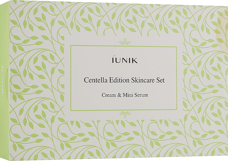 Набор - iUNIK Centella Edition Skincare Set (cr/60ml + ser/15ml) — фото N1