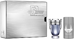 Духи, Парфюмерия, косметика Paco Rabanne Invictus - Набор (edt/50ml + deo/75ml)