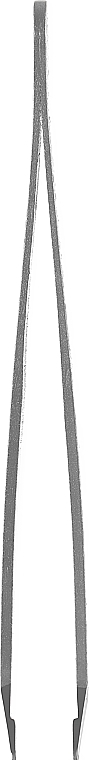 Пинцет скошенный RTW-115, серебряный - Christian — фото N2