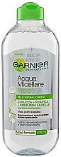 Матирующая мицеллярная вода для нормальной и комбинированной кожи - Garnier Skin Active Fresh Mixellar Water — фото N1