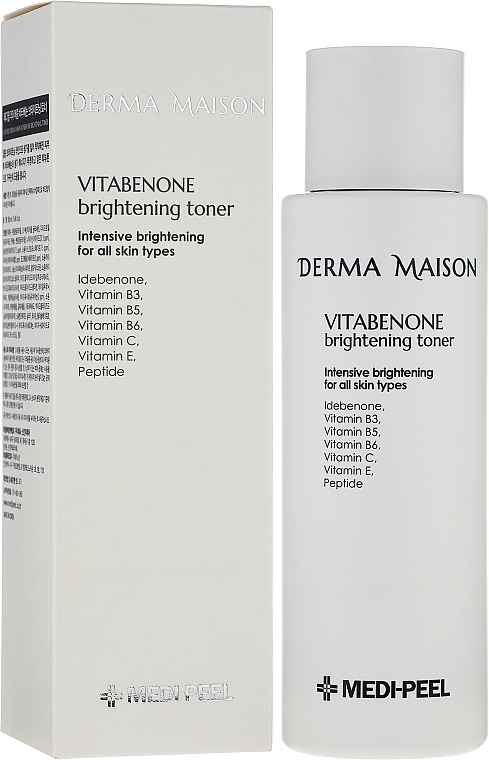 Вітамінний тонер для вирівнювання тону шкіри обличчя - Medi-Peel Derma Maison Vitabenone Brightening Toner — фото N2