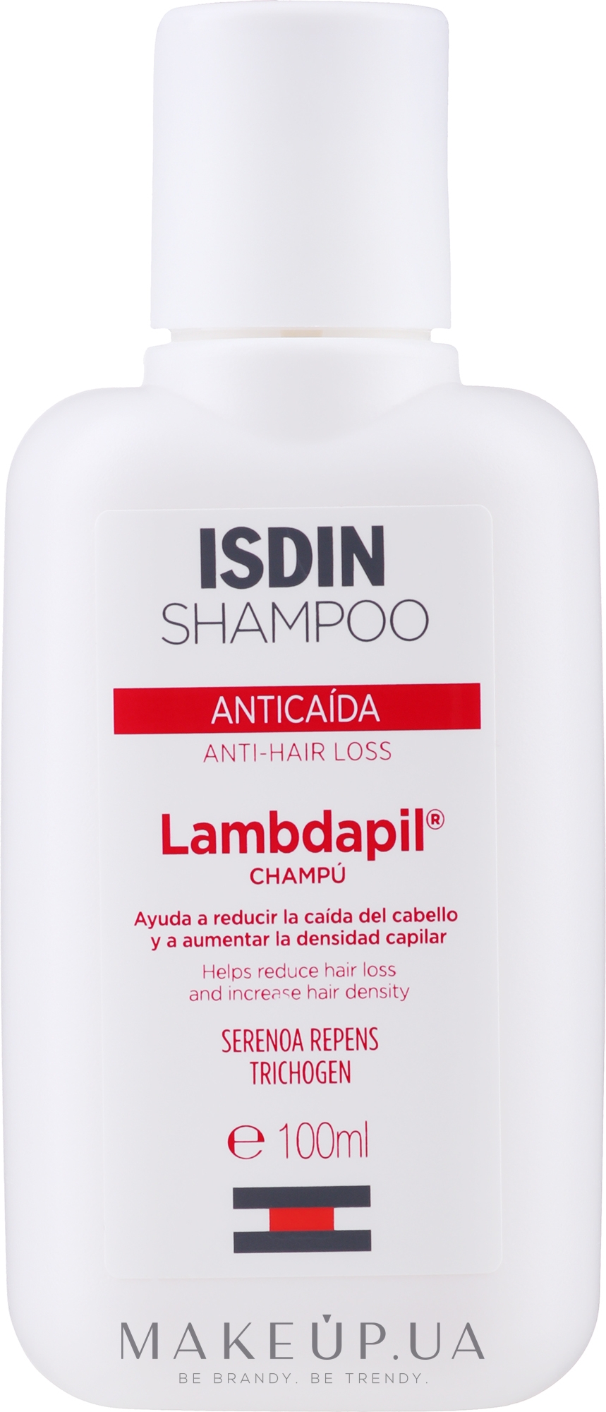 Шампунь проти випадання волосся - Isdin Anti-Hair Loss Lambdapil Shampoo — фото 100ml