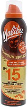 Сонцезахисна суха олія для тіла - Malibu Continuous Dry Oil Spray SPF 15 — фото N1