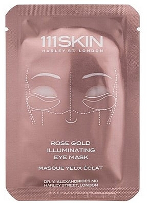 Маска-патчі для шкіри навколо очей - 111SKIN Rose Gold Iluminating Eye Mask — фото N1